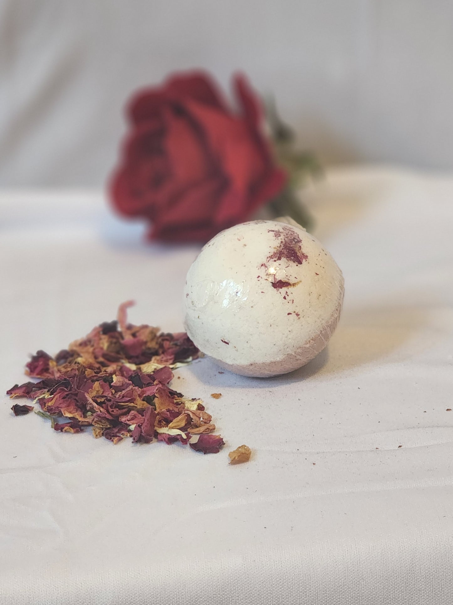 Cranberry Cream Bath Bomb