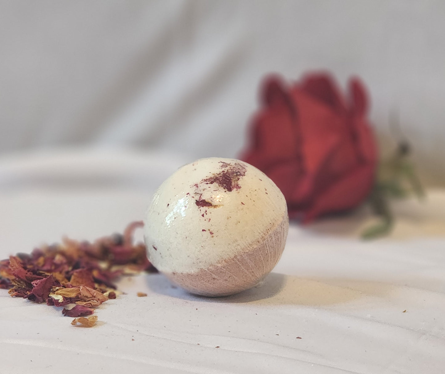 Cranberry Cream Bath Bomb