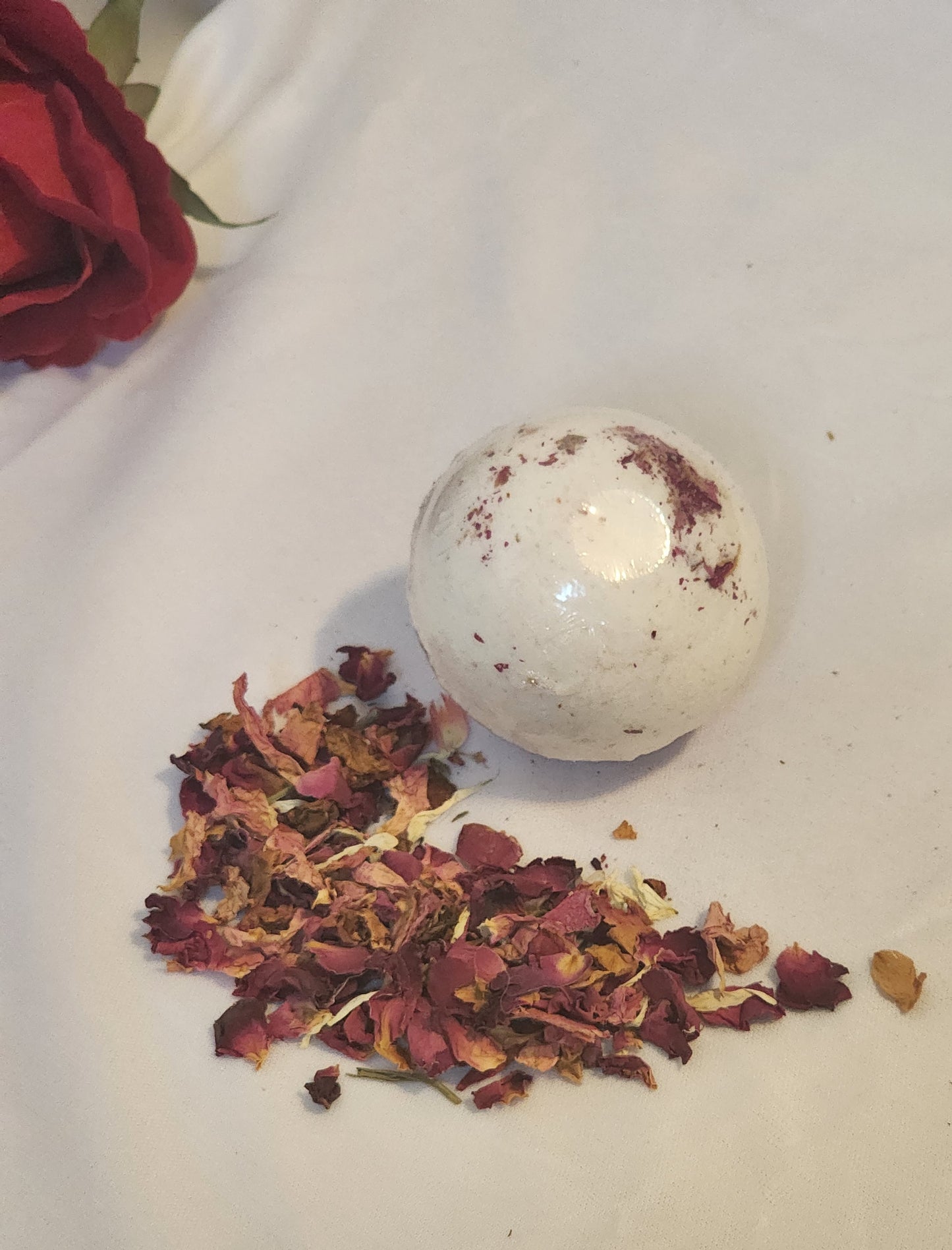 Cranberry Cream Bath Bomb