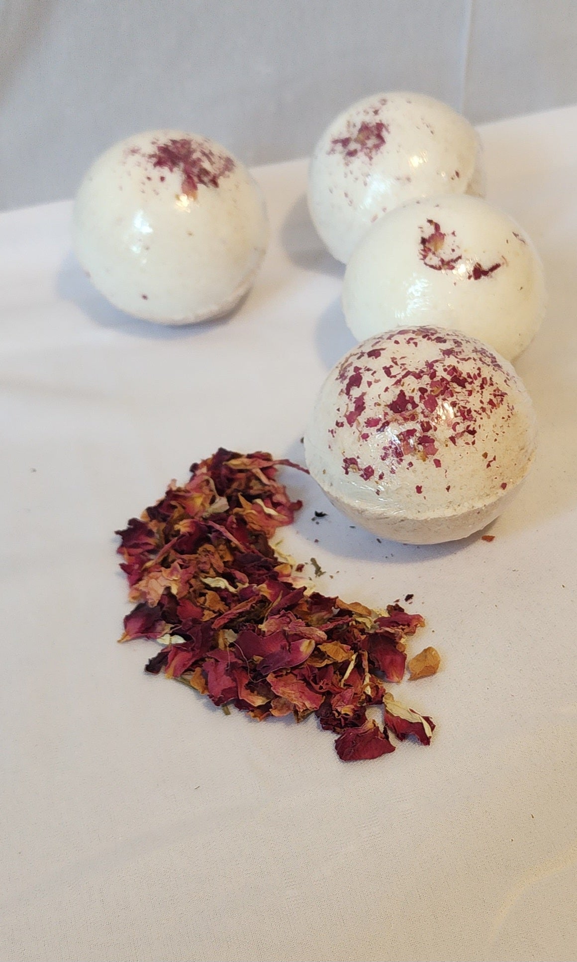 Cranberry Cream Bath Bomb